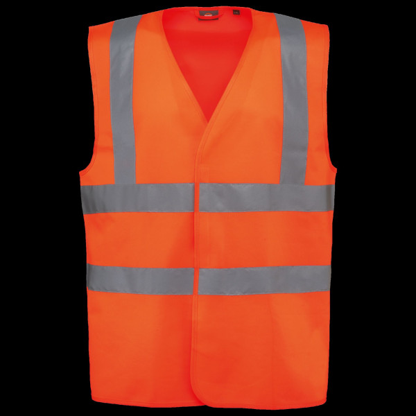 Gilet adulte haute visibilité unisexe Personnalisable | BCM Goodies