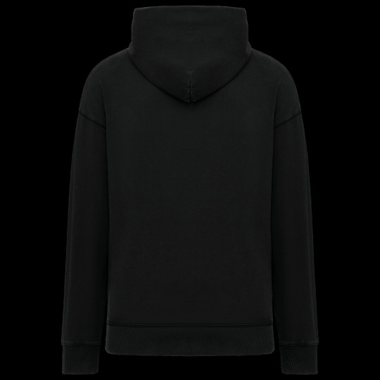 Sweat-shirt écoresponsable à capuche délavé oversize unisexe Personnalisable | BCM Goodies