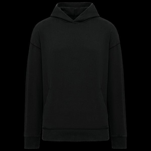 Sweat-shirt écoresponsable à capuche délavé oversize unisexe Personnalisable | BCM Goodies