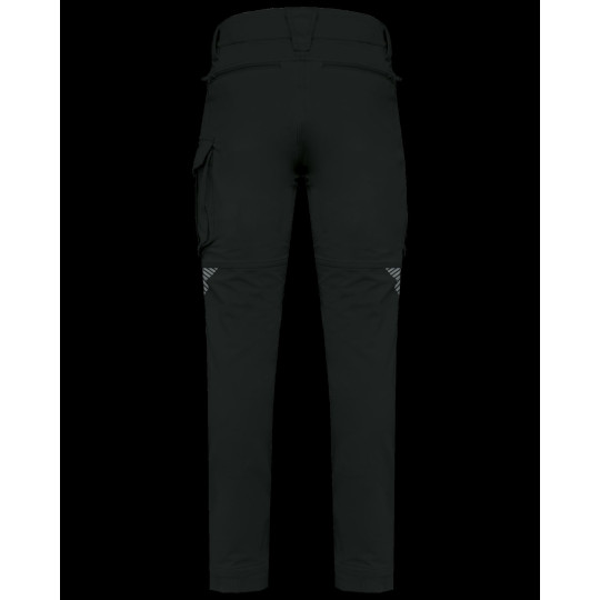 Pantalon léger stretch recyclé multipoches unisexe Personnalisable | BCM Goodies