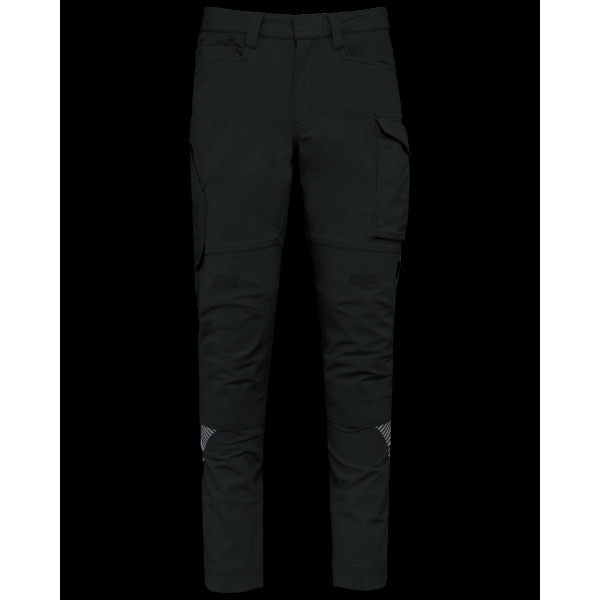 Pantalon léger stretch recyclé multipoches unisexe Personnalisable | BCM Goodies