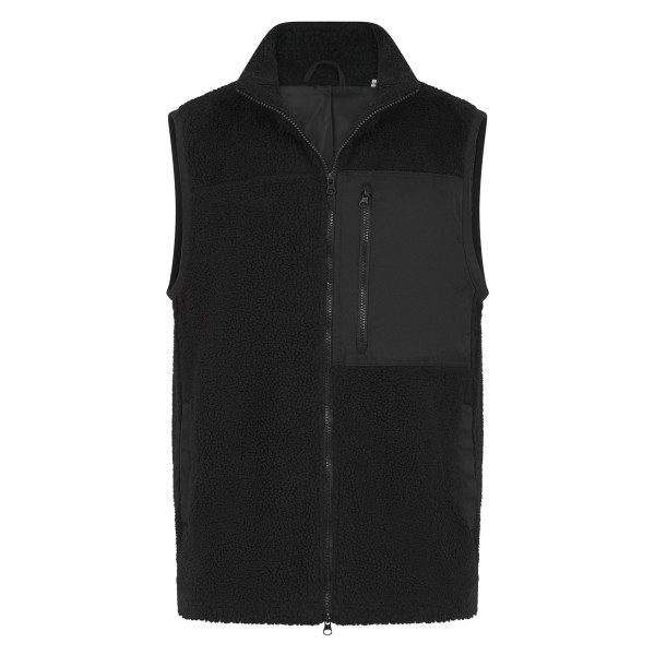 Gilet sherpa recyclé Personnalisable | BCM Goodies