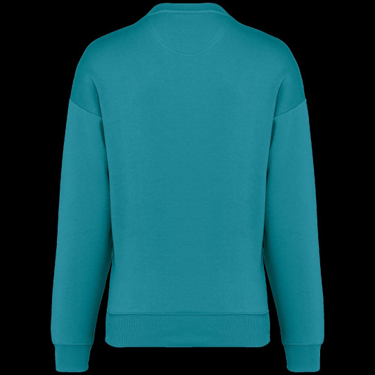 Sweat-shirt écoresponsable à col rond oversize unisexe - BCM Goodies
