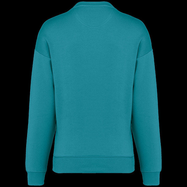 Sweat-shirt écoresponsable à col rond oversize unisexe - BCM Goodies