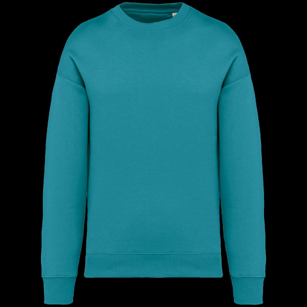 Sweat-shirt écoresponsable à col rond oversize unisexe - BCM Goodies