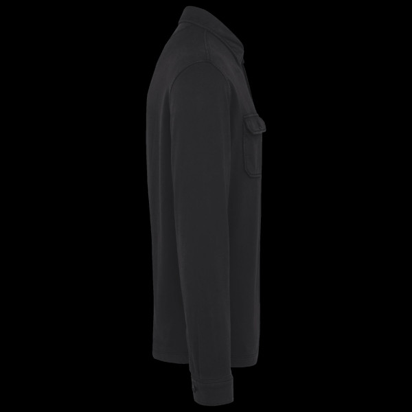 Surchemise écoresponsable délavée en molleton gratté homme Personnalisable | BCM Goodies