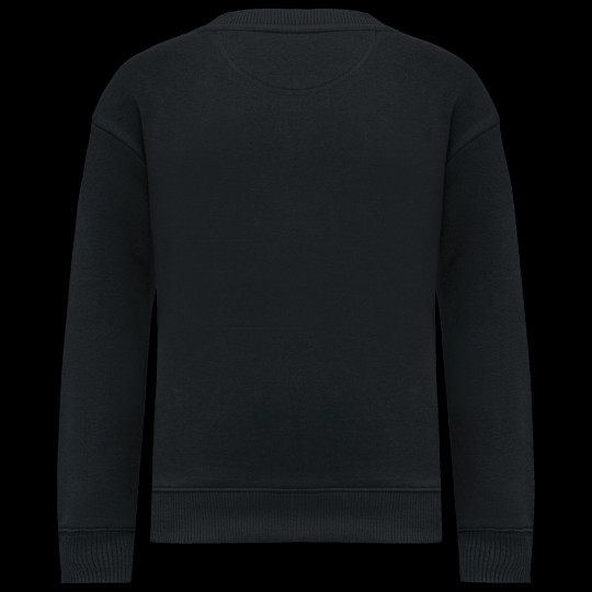 Sweat-shirt écoresponsable à col rond oversize enfant Personnalisable | BCM Goodies