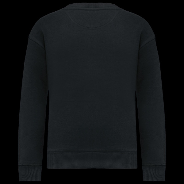 Sweat-shirt écoresponsable à col rond oversize enfant Personnalisable | BCM Goodies