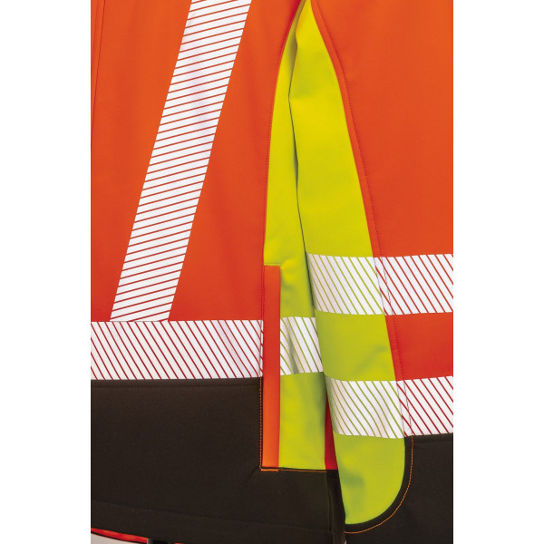 Veste softshell de sécurité recyclé 3 couches Personnalisable | BCM Goodies