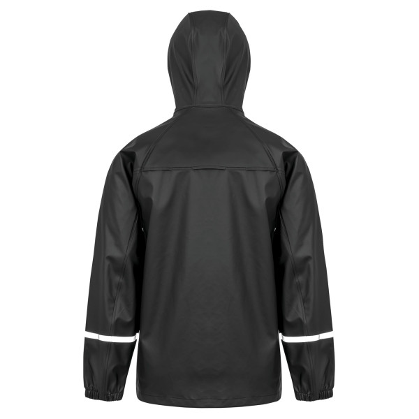 Veste imperméable Prism PU avec bandes réfléchissantes Personnalisable | BCM Goodies
