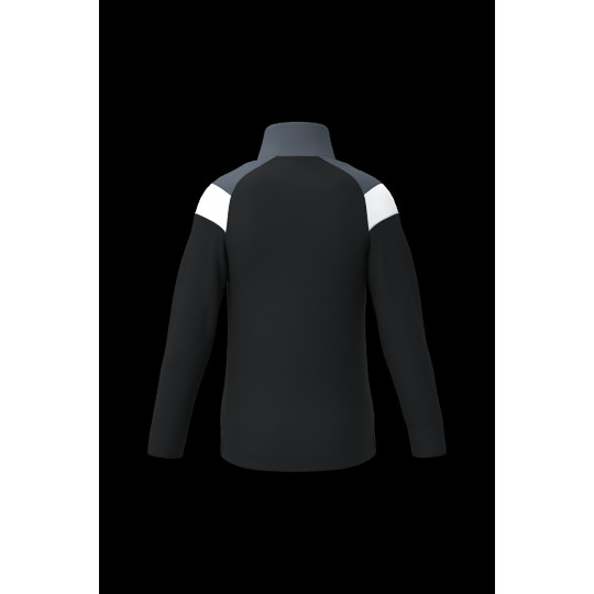 Sweat d'entraînement 1/4 zip enfant en polyester interlock mat - BCM Goodies