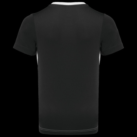 T-shirt de sport écoresponsable bicolore enfant Personnalisable | BCM Goodies