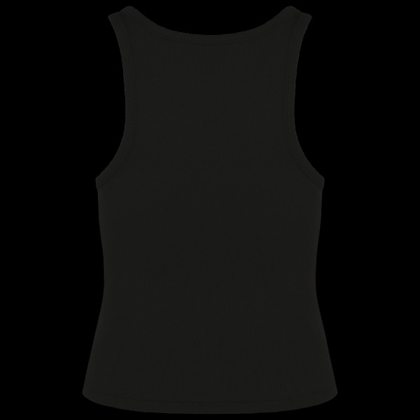 Débardeur écoresponsable côtelé femme Personnalisable | BCM Goodies