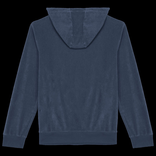 Sweat-shirt écoresponsable en éponge zippé à capuche homme Personnalisable | BCM Goodies