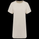 Robe t-shirt écoresponsable en éponge à épaules tombantes femme Personnalisable | BCM Goodies