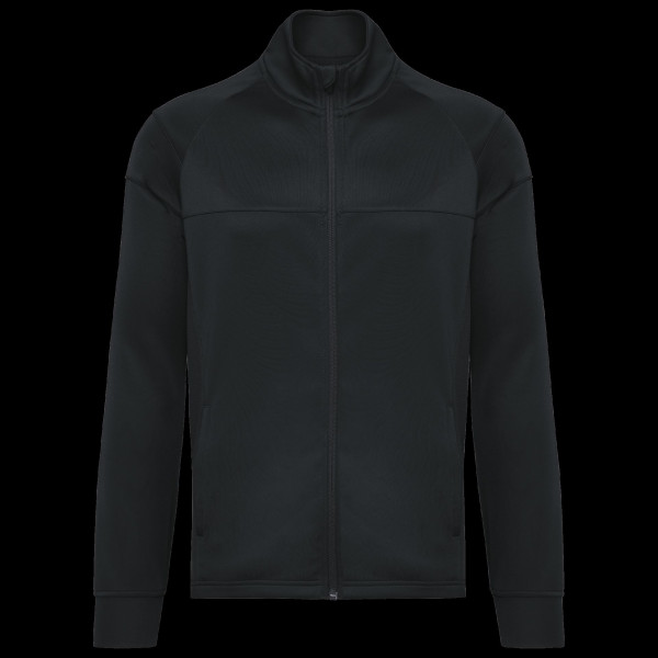 Veste de survêtement recyclée Premium unisexe BCM Goodies - 96% polyester recyclé - Idéal pour la communication d'entrepris