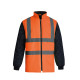 Veste matelassée haute visibilité avec manches détachables - BCM Goodies
