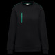 Sweat-shirt Day To Day zip poche contrastée unisexe - BCM Goodies