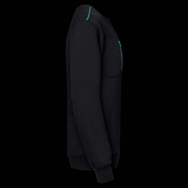 Sweat-shirt Day To Day zip poche contrastée unisexe - BCM Goodies