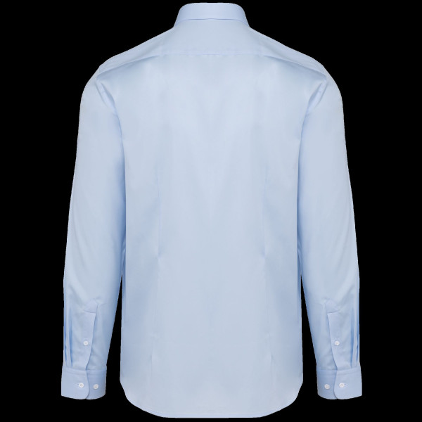 Chemise Popeline Manches Longues Homme en Coton Biologique - BCM Goodies