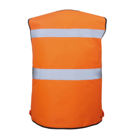 Gilet haute visibilité personnalisable - Polyester - Classe 2 EN ISO20471:2013 - BCM Goodies