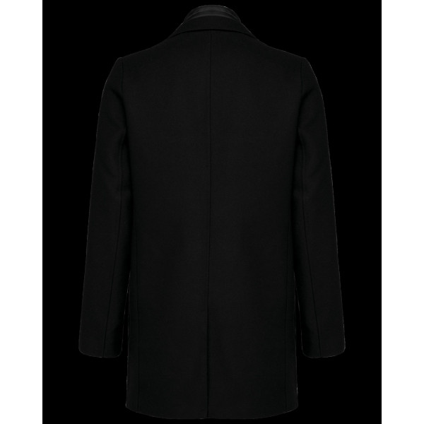 Manteau pour homme personnalisable en polyester et laine - BCM Goodies