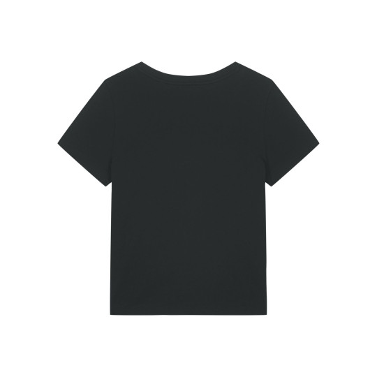 T-shirt femme col V coton bio Stella Isla personnalisable – Goodies entreprise BCM Goodies