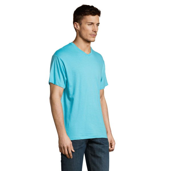 Tee-shirt homme SOL'S VICTORY Men - Tee-shirt publicitaire B2B en coton ringspun jersey 150 - Personnalisable avec logo - C