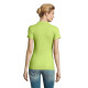 Polo femme en coton peigné Ringspun SOL'S PERFECT WOMEN - 180g/m² - Coupe cintrée - Col et bas de manches en côte 1x1 - Pat