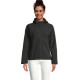 Softshell femme à capuche SOL'S REPLAY WOMEN - Polyester/Elasthanne - Personnalisable