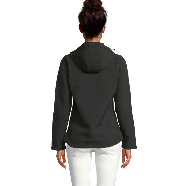 Softshell femme à capuche SOL'S REPLAY WOMEN - Polyester/Elasthanne - Personnalisable