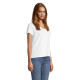 T-shirt personnalisable col V SOL'S REGENT V WOMEN en coton 100% semi-peigné ringspun - BCM Goodies