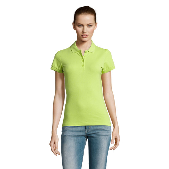 Polo femme SOL'S PASSION en coton peigné ringspun maille piquée 170 - BCM Goodies