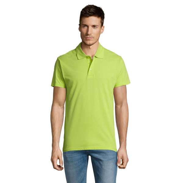 Polo homme personnalisable en coton peigné ringspun - BCM Goodies