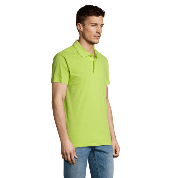Polo homme personnalisable en coton peigné ringspun - BCM Goodies