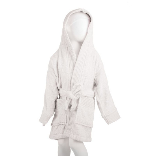 Peignoir à capuche enfant The One Towelling - Coton peigné ring-spun 340 gr/m² - Personnalisable