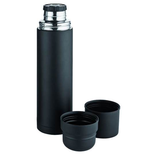 Bouteille isotherme SPRANZ GmbH 0,75L en acier inoxydable avec isolation sous vide - Personnalisable