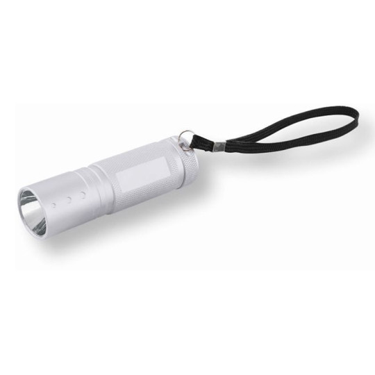 Lampe torche MetMaxx en métal avec technologie LED - Objet publicitaire pour communication d'entreprise | BCM Goodies