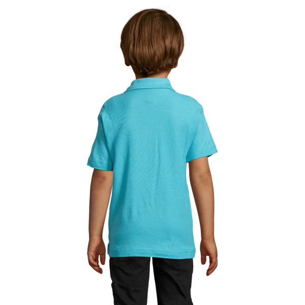 Polo enfant en coton peigné ringspun maille piquée 170 - SOL'S SUMMER II KIDS