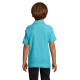 Polo enfant en coton peigné ringspun maille piquée 170 - SOL'S SUMMER II KIDS