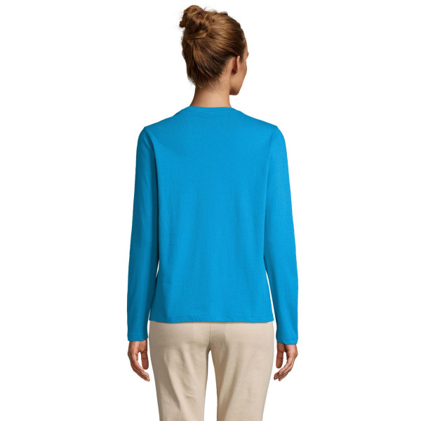 Tee-shirt femme SOL'S MONARCH WOMEN - Tee-shirt publicitaire B2B en coton semi-peigné ringspun
