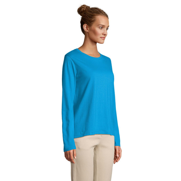 Tee-shirt femme SOL'S MONARCH WOMEN - Tee-shirt publicitaire B2B en coton semi-peigné ringspun