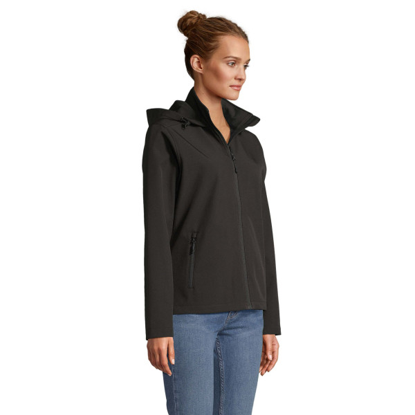 Veste à capuche pour femme SOL'S RACE HOODED WOMEN en polyester recyclé - BCM Goodies