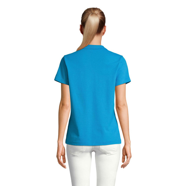 Polo femme personnalisable en coton peigné ringspun - SOL'S PULSE WOMEN
