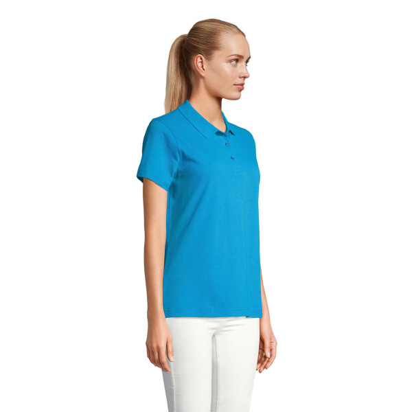 Polo femme personnalisable en coton peigné ringspun - SOL'S PULSE WOMEN