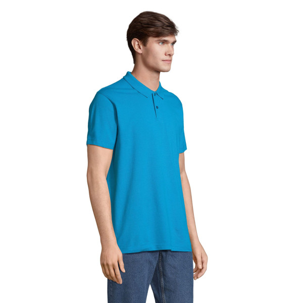 Polo personnalisé en coton peigné ringspun - SOL'S PULSE UNISEX POLO - BCM Goodies