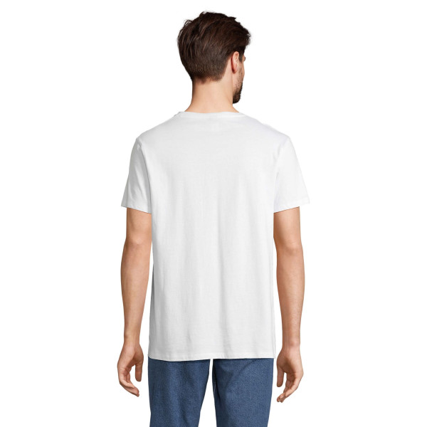 T-shirt col V en coton 100% personnalisable - BCM Goodies