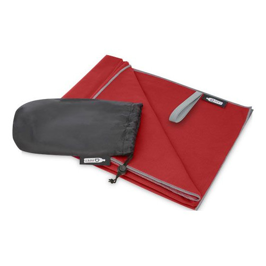 Serviette Pieter ultra-légère à séchage rapide en PET recyclé - BCM Goodies