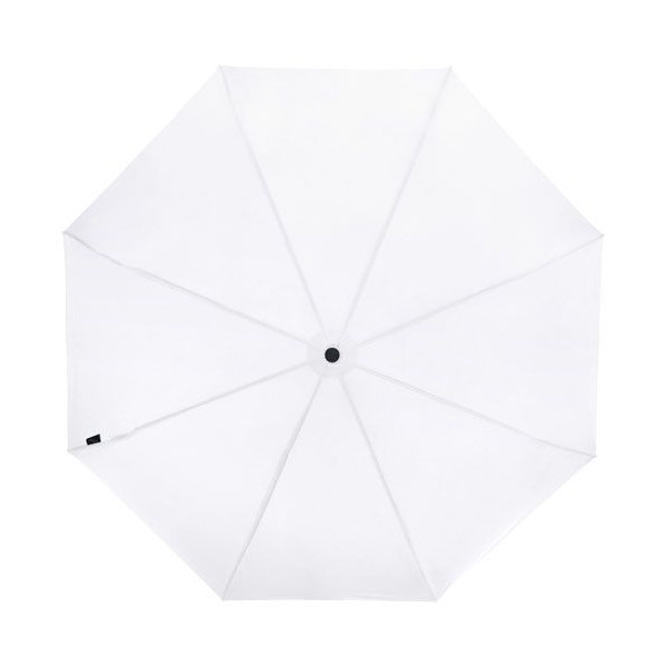 Parapluie 21 pliable windproof en PET recyclé Birgit Personnalisable | BCM Goodies