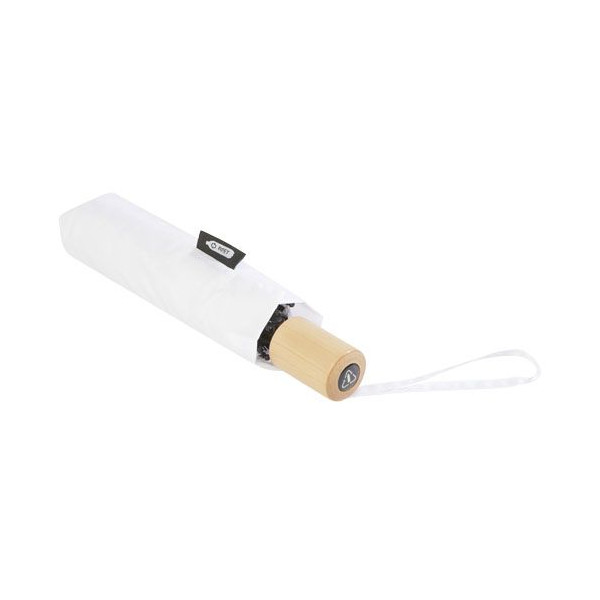 Parapluie 21 pliable windproof en PET recyclé Birgit Personnalisable | BCM Goodies